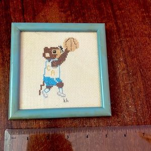 Kitschy MCM cross stitch